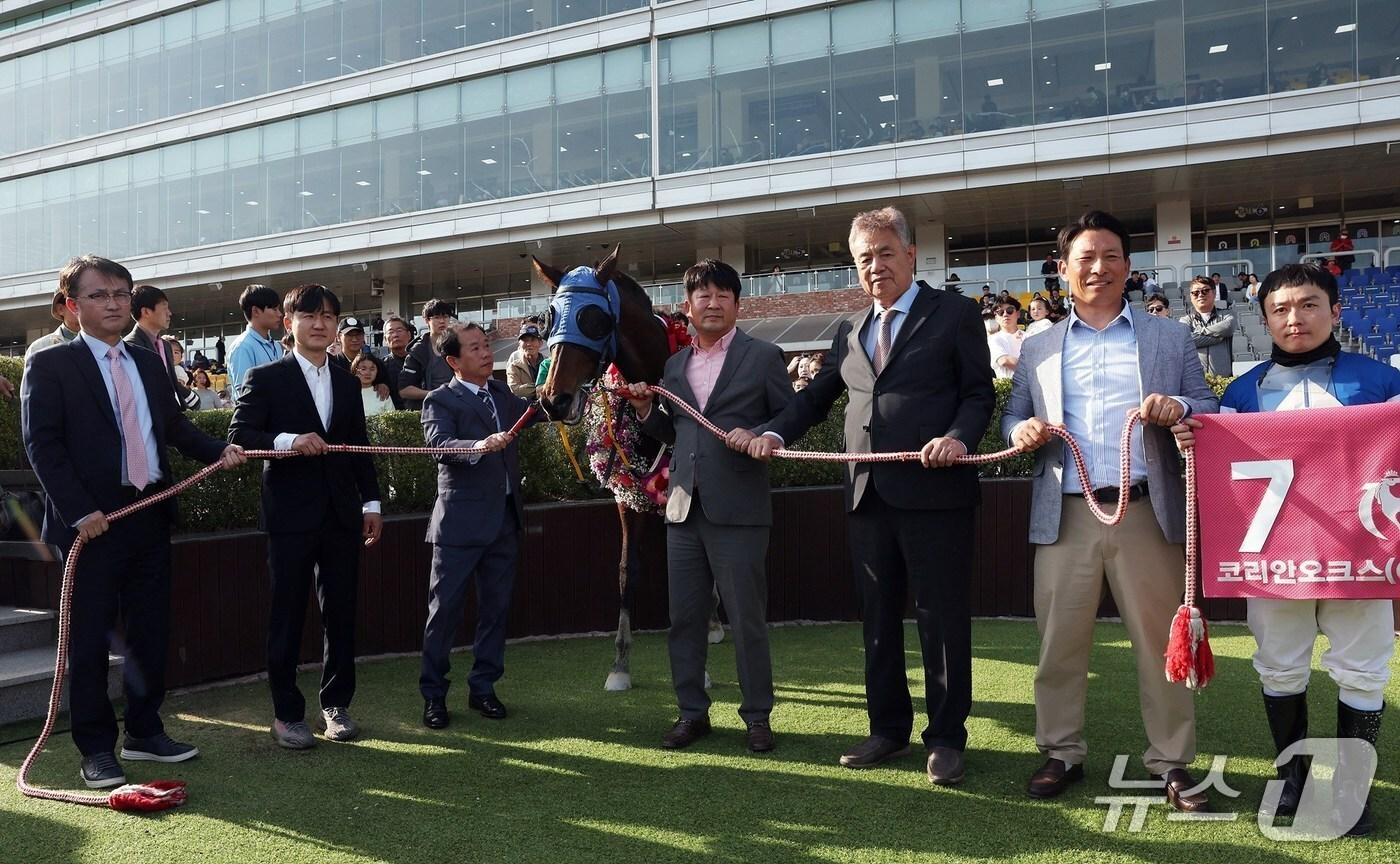 제26회 코리안오크스 시상식 모습(렛츠런파크부산경남 제공. 재판매 및 DB 금지)