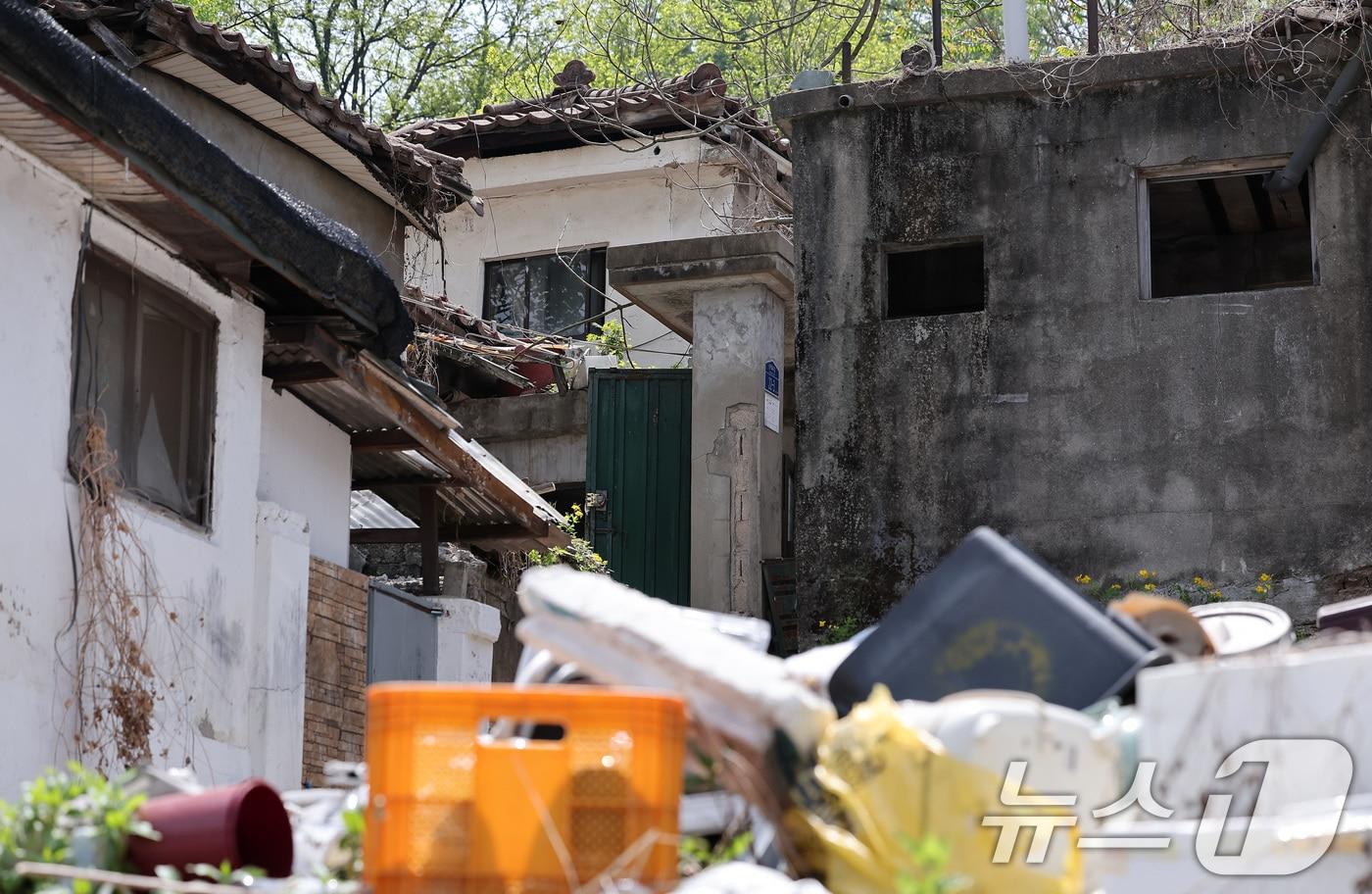 서울 마지막 달동네인 노원구 중계본동 &#39;백사마을&#39;이 철거된다. 사진은 서울 노원구 백사마을의 모습. /뉴스1 ⓒ News1 김성진 기자