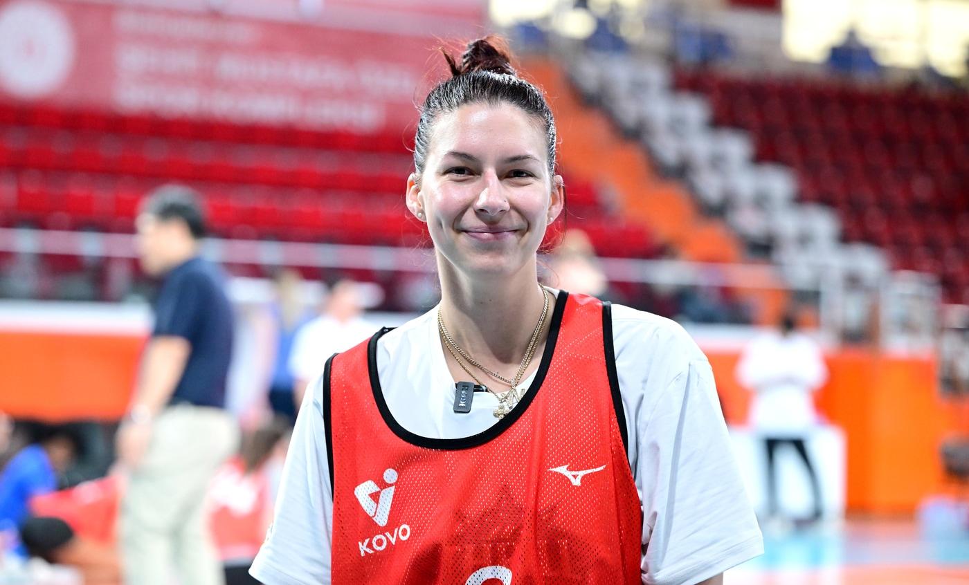 V리그에 재도전하는 윌로우 존슨. &#40;한국배구연맹 제공&#41;