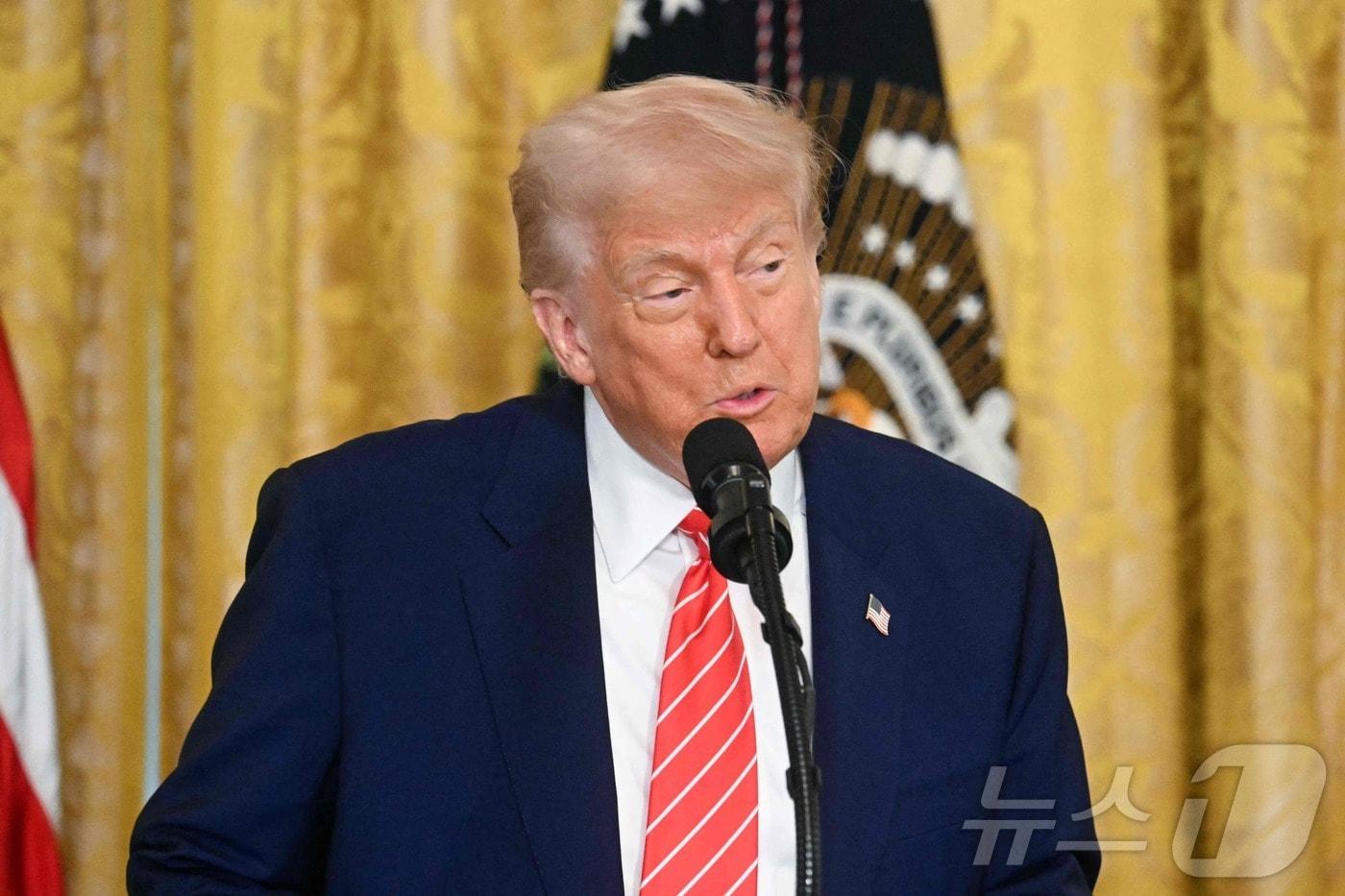 도널드 트럼프 미국 대통령 ⓒ AFP=뉴스1