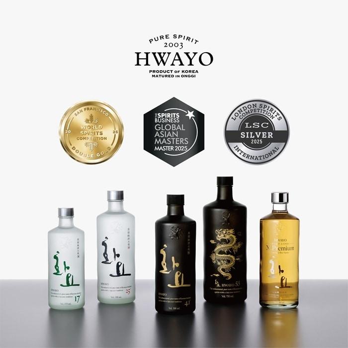 본문 이미지 - 화요, 세계 3대 주류 품평회 수상.(화요 제공)