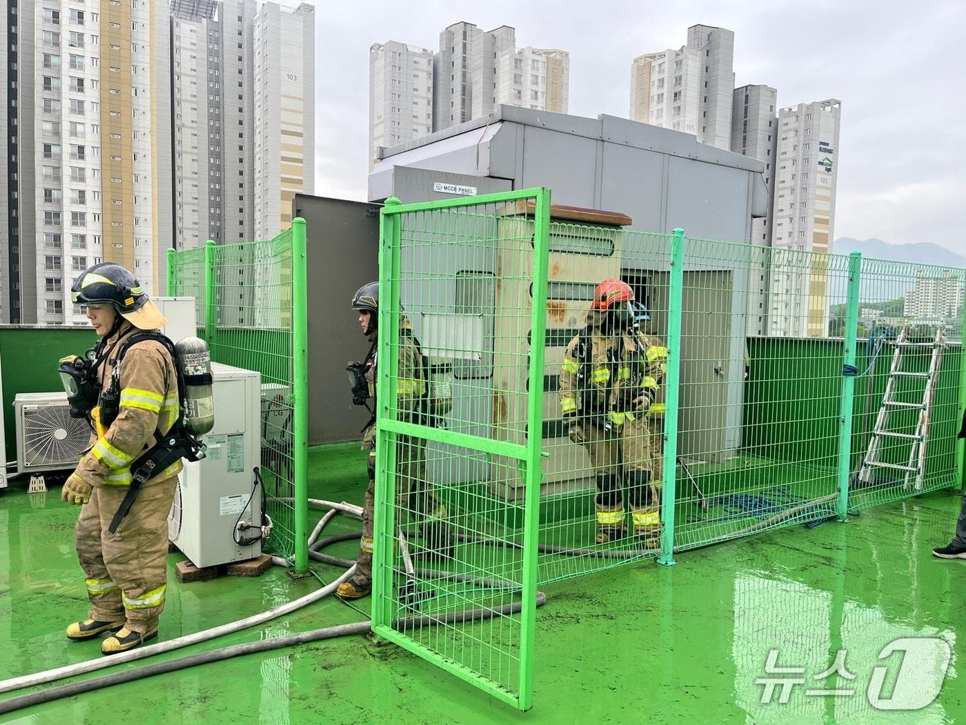 본문 이미지 - 경기 남양주시 화도읍 요양시설 건물 화재(남양주소방서 제공. 재판매 및 DB 금지)/뉴스1