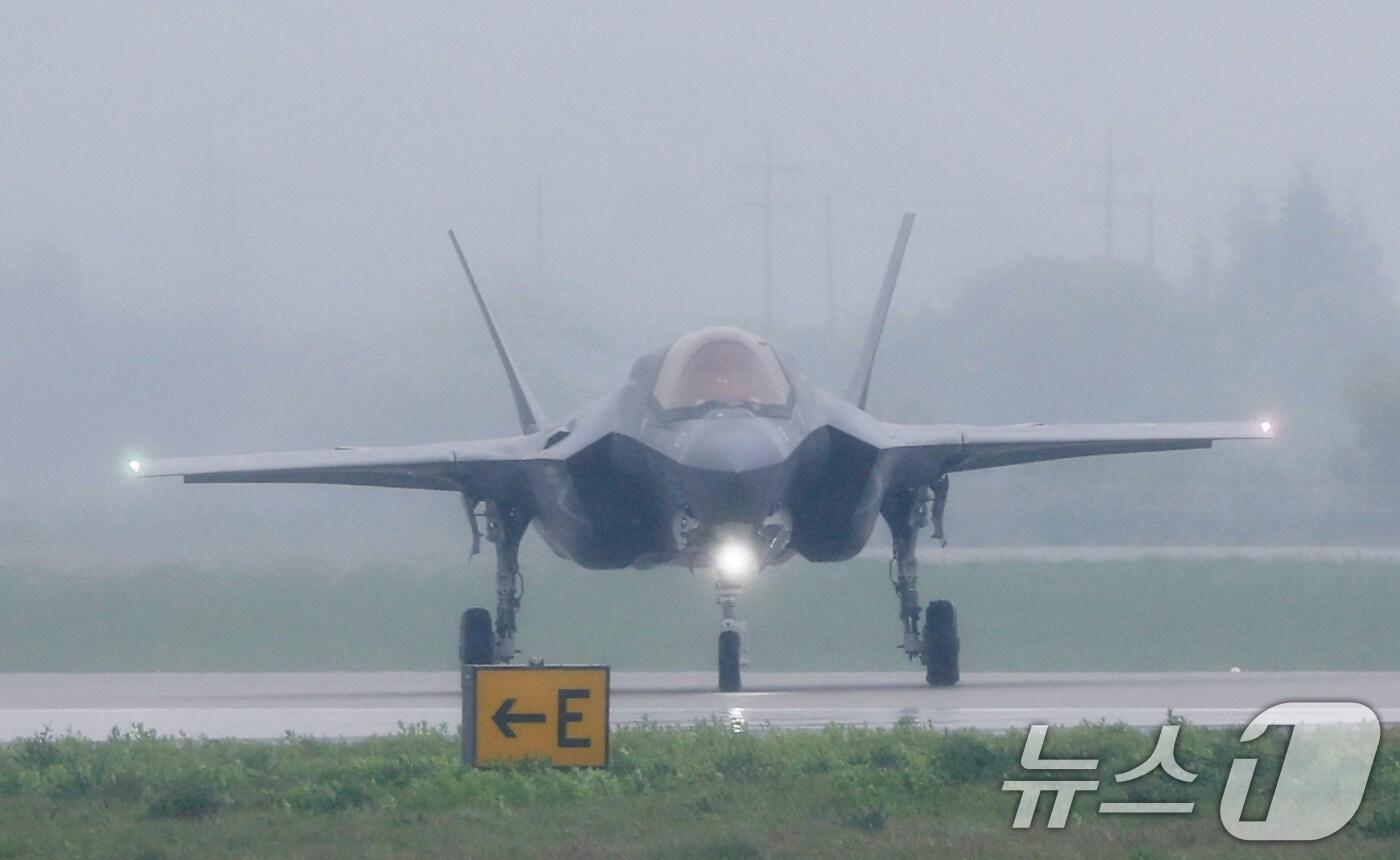  미 해병대 F-35B 스텔스 전투기. 2025.5.9/뉴스1 ⓒ News1 김영운 기자