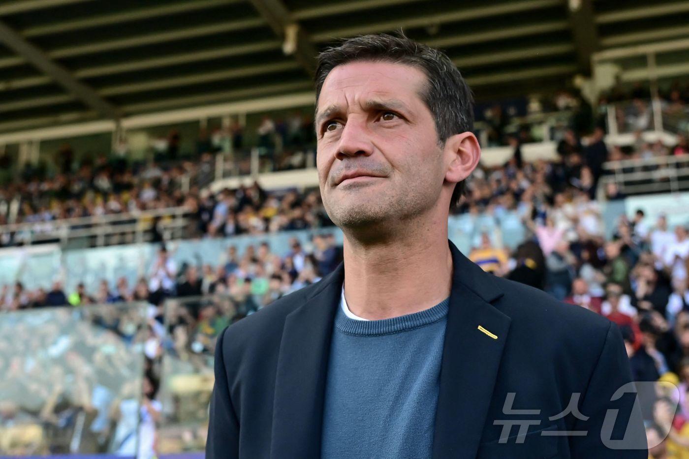 크리스티안 키부 감독은 2027년 6월까지 인터 밀란 지휘봉을 잡는다. ⓒ AFP=뉴스1