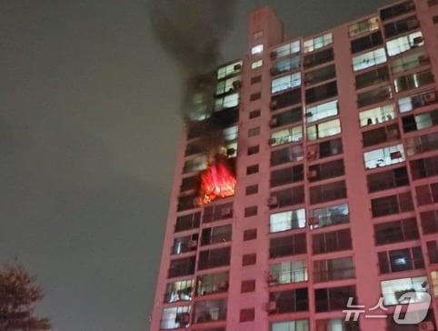 본문 이미지 - 화재현장&#40;경기도소방재난본부 제공.재판매 및 DB금지&#41;