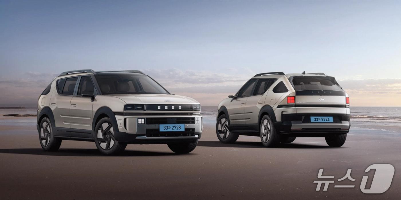  현대차의 수소전기차 '디 올 뉴 넥쏘'.(현대차 제공)