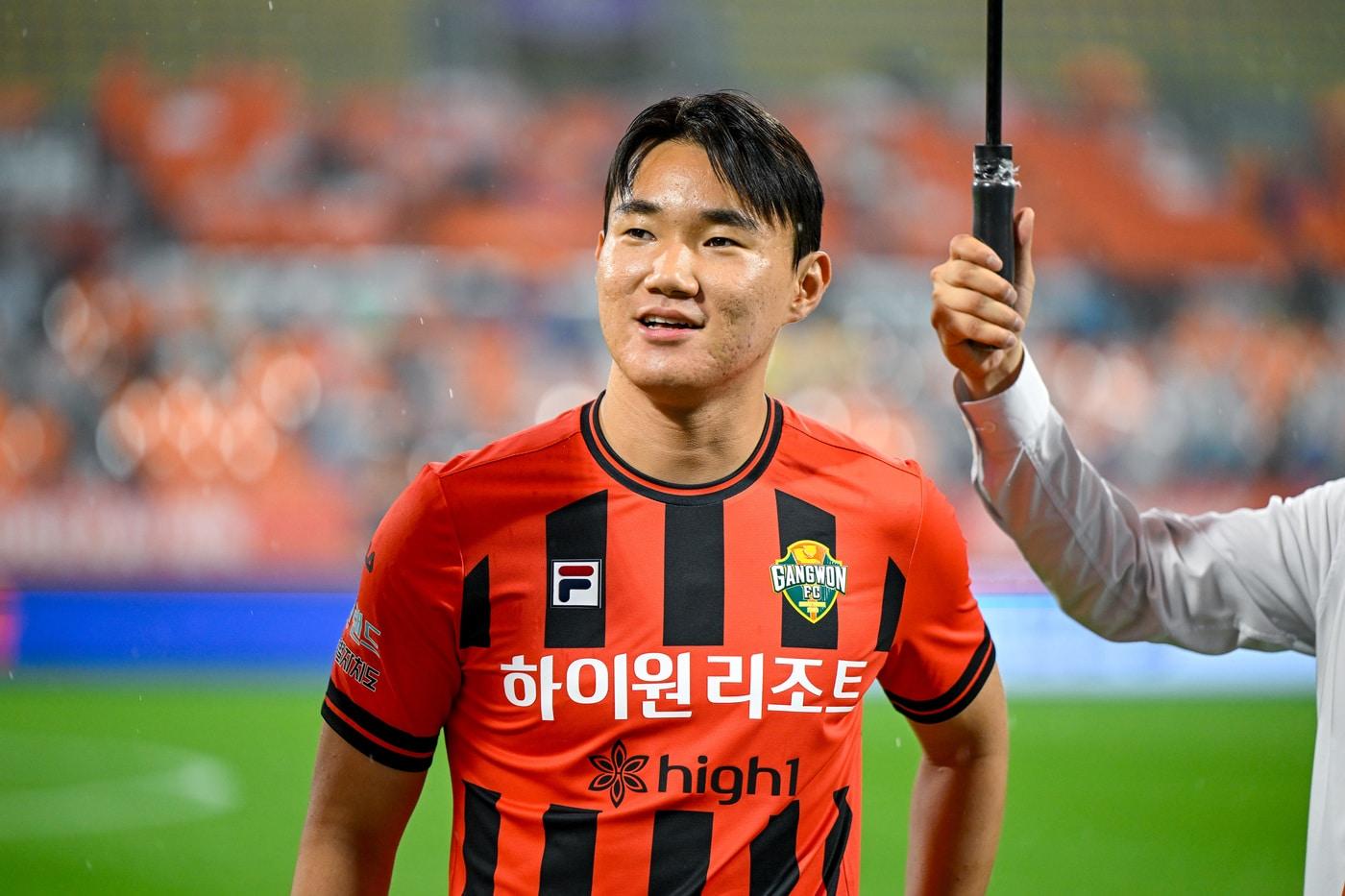 양현준이 친정 강원을 찾는다.(강원 제공) 