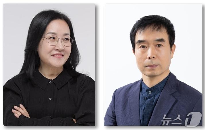 본문 이미지 - 제9회 매계문학상 수상자 한명희(왼쪽)·서석철 시인(김천시 제공. 재판매 및 DB금지)/뉴스1