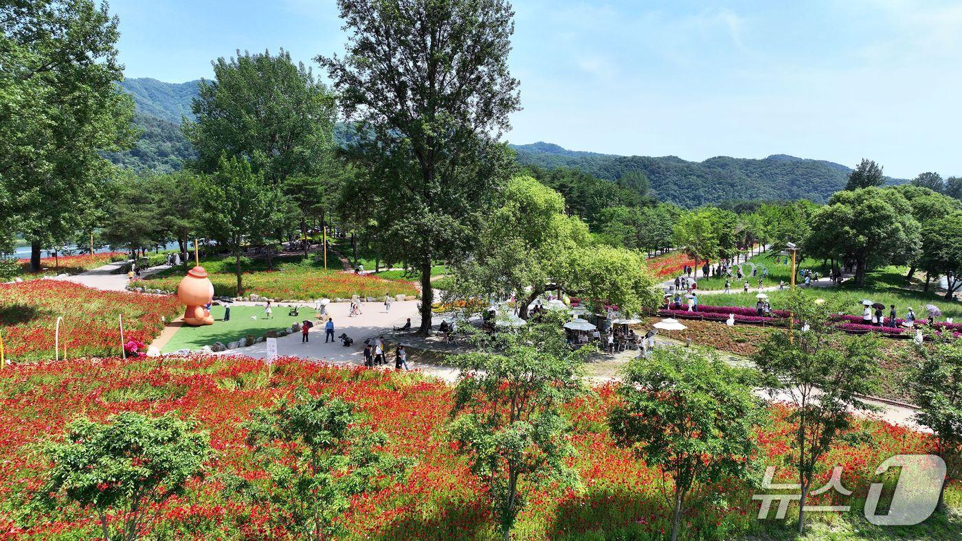 경기 가평군 자라섬 꽃 페스타(가평군 제공. 재판매 및 DB 금지)/뉴스1 