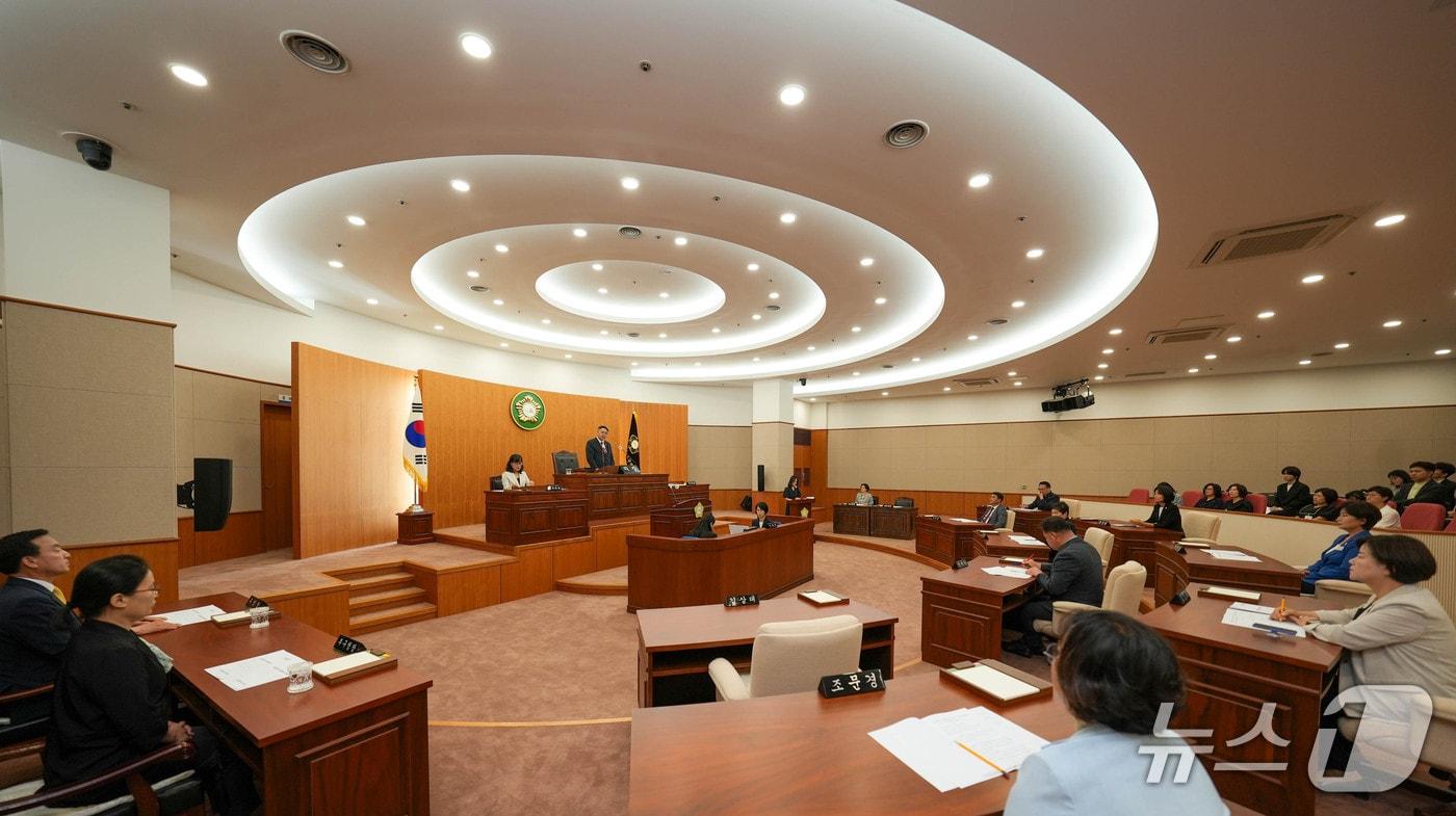 울산 북구의회가 10일 본회의장에서 제226회 제1차 정례회 본회의를 열고 오는 25일까지 16일간의 회기에 들어갔다.(울산 북구의회 제공. 재판매 및 DB 금지) 뉴스1