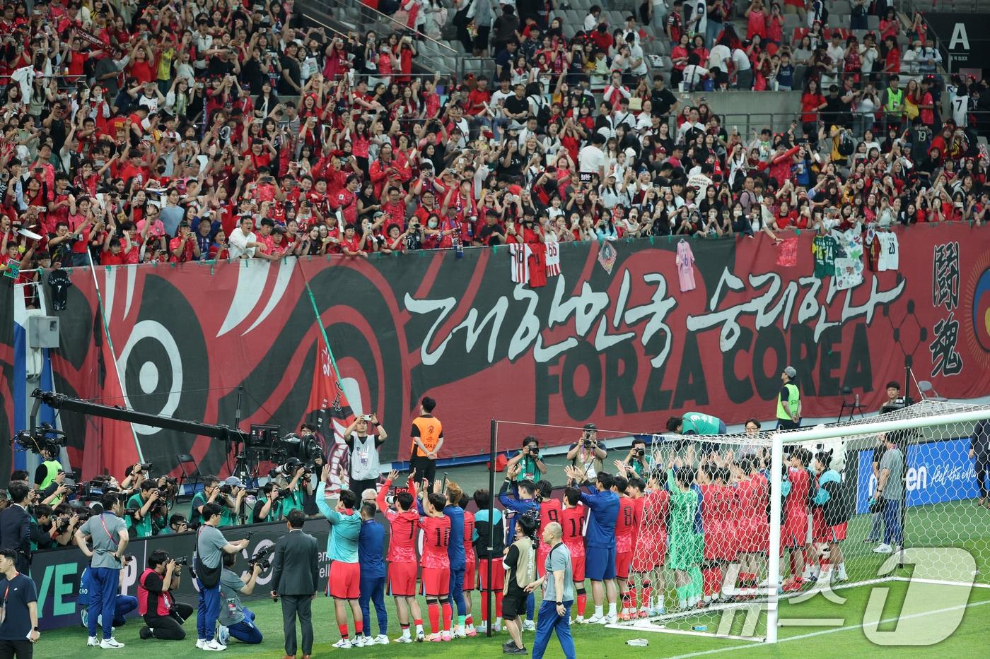 축구대표팀 경기 중계에 약 30대 카메라가 투입된다. /뉴스1 ⓒ News1 이승배 기자