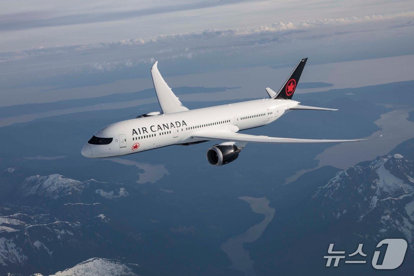 에어캐나다의 보잉 787-9 기종(에어캐나다 제공)