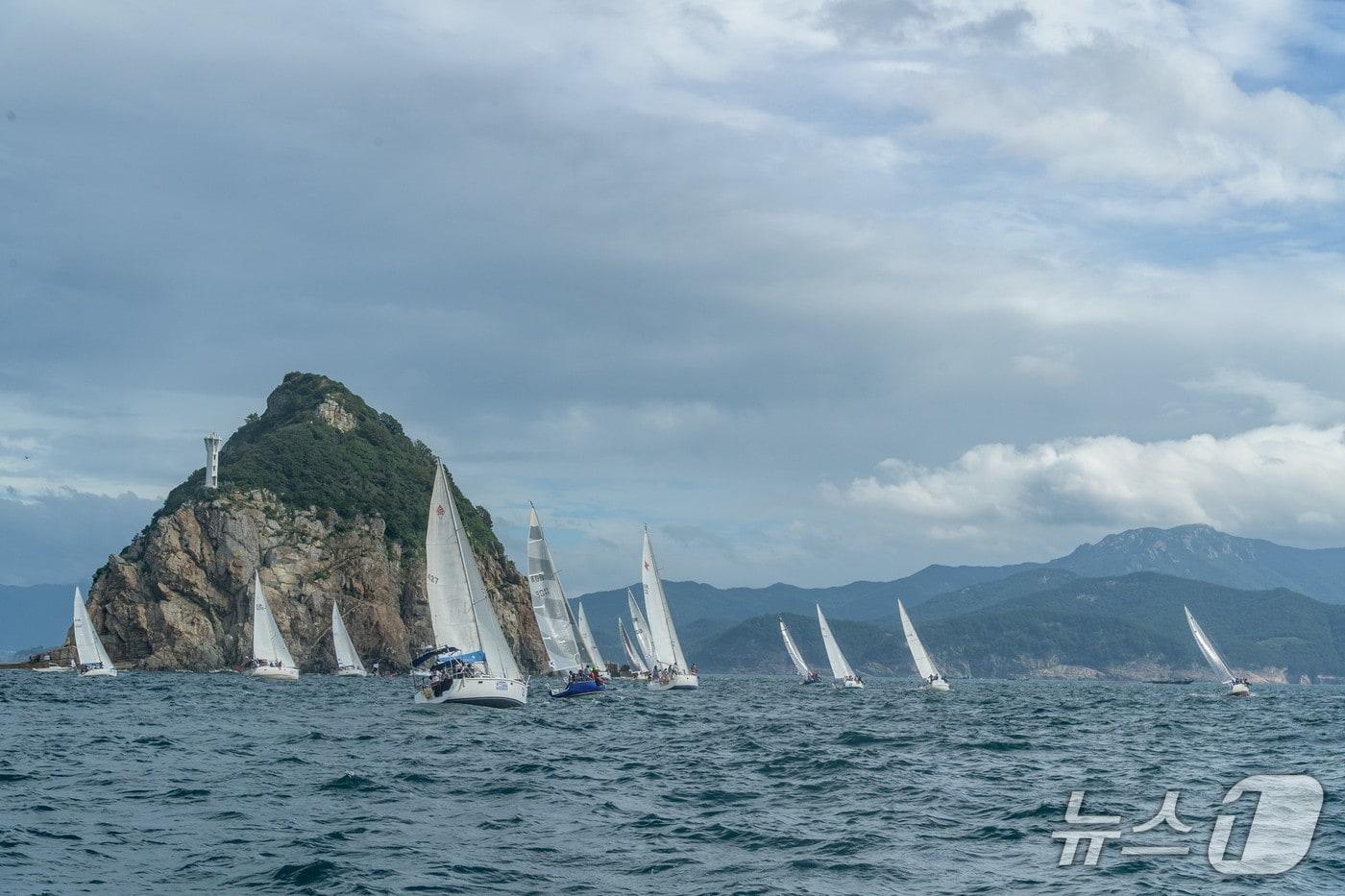'2024 남해안컵 국제요트대회' 현장.(부산시청 제공. 재판매 및 DB 금지)