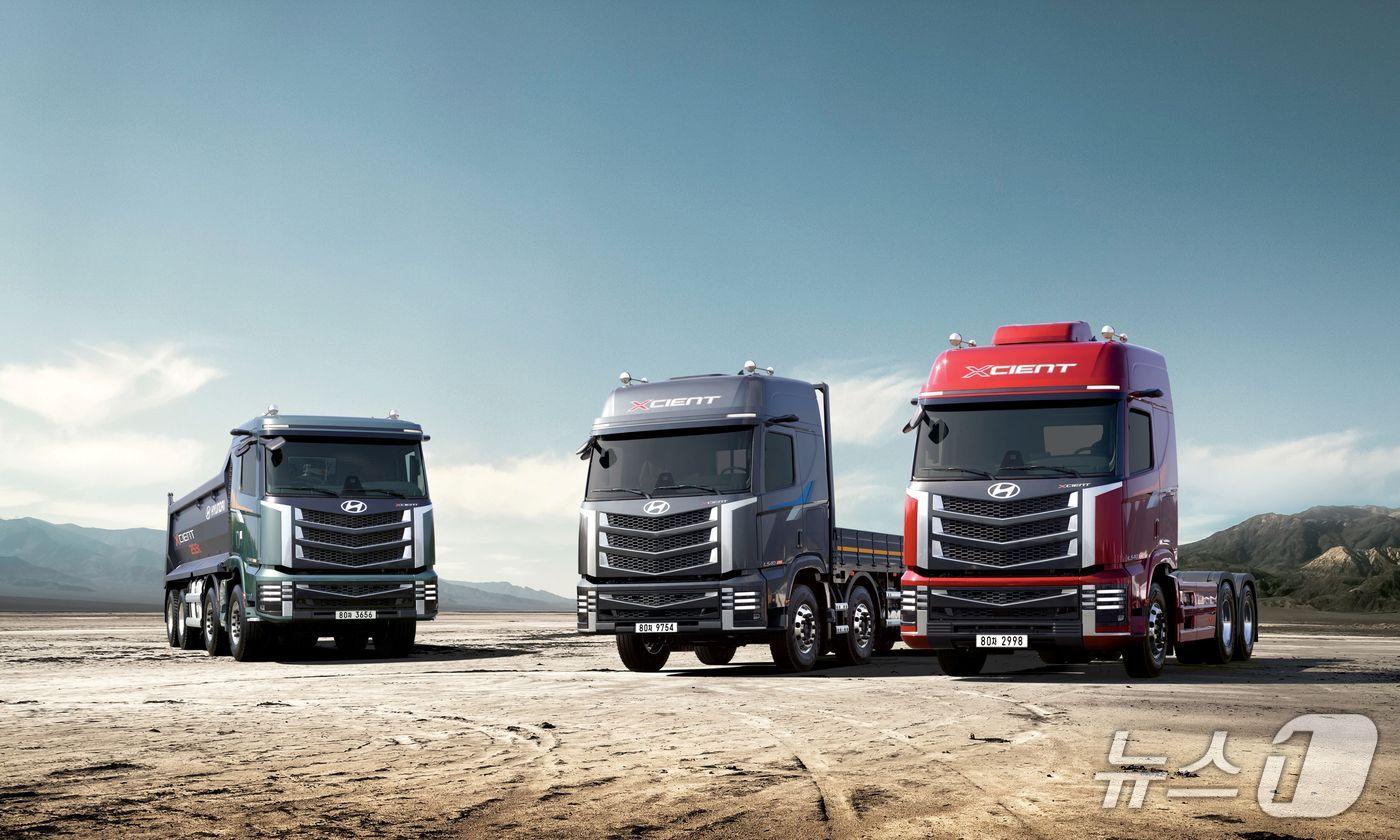 더 뉴 엑시언트(The new XCIENT) (현대차 제공)