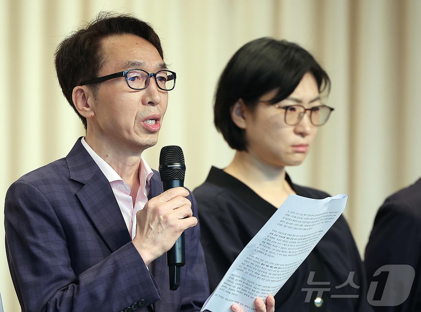 본문 이미지 - 김성주 한국중증질환연합회 대표. 뉴스1 ⓒ News1 김진환 기자 &#40;사진은 기사 내용과 무관함&#41; / 뉴스1 ⓒ News1