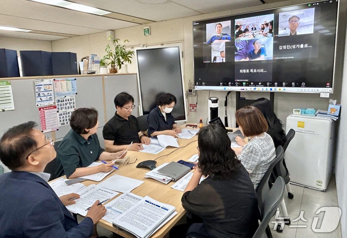 감염병 대응 의료협의체 회의.(전남도 제공. 재판매 및 DB금지) 2025.6.11/뉴스1