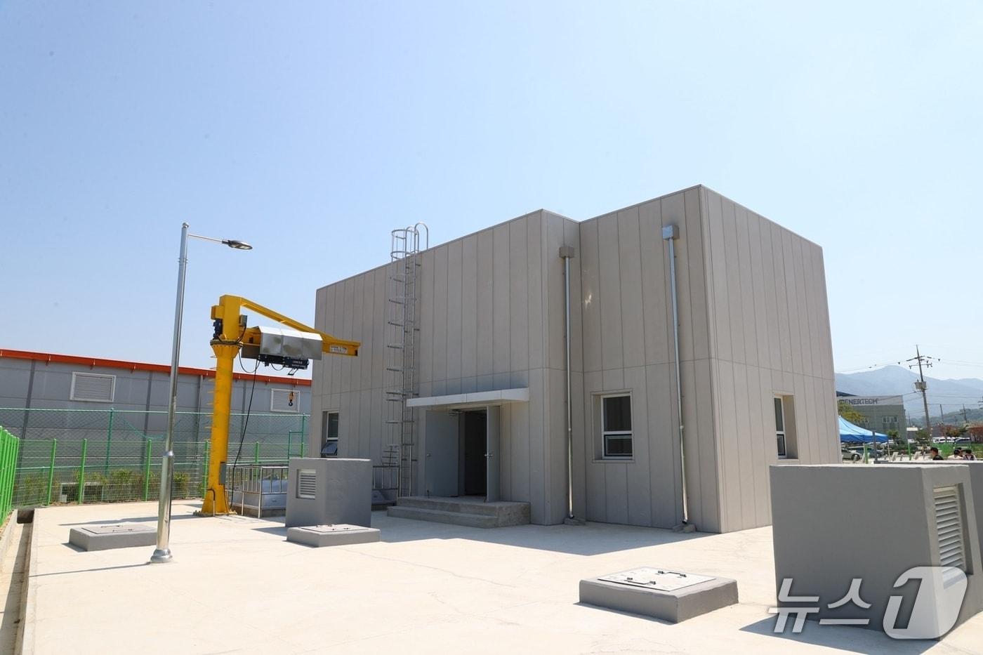 11일 충북 충주시는 1~4 산업단지 완충 저류시설을 준공했다고 밝혔다.(충주시 제공. 재판매 및 DB금지)/뉴스1 