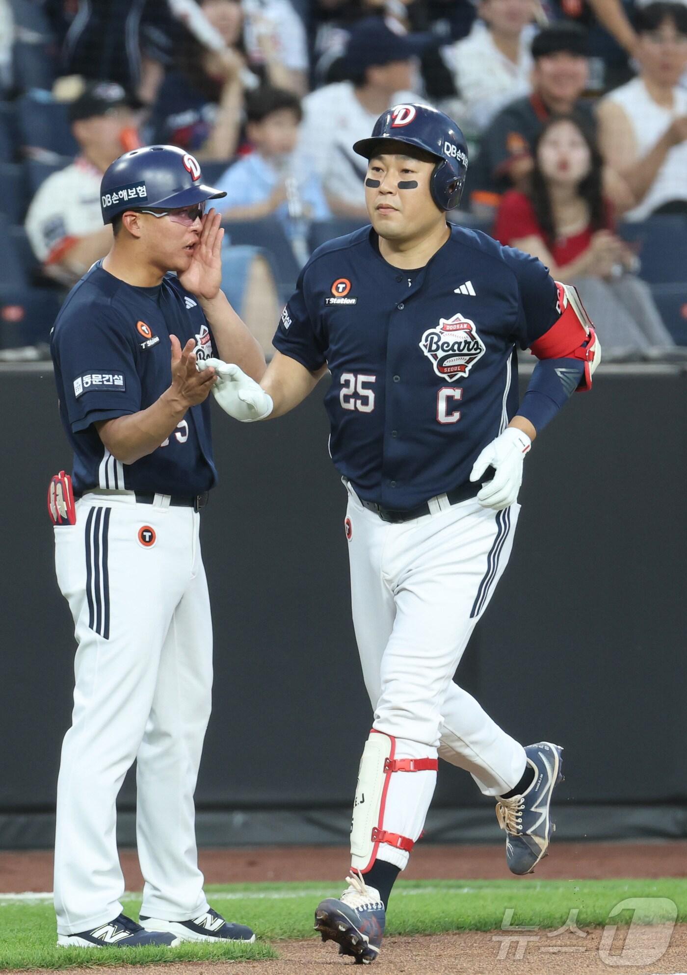 본문 이미지 - 두산 베어스 양의지. 2025.6.11/뉴스1 ⓒ News1 김기남 기자