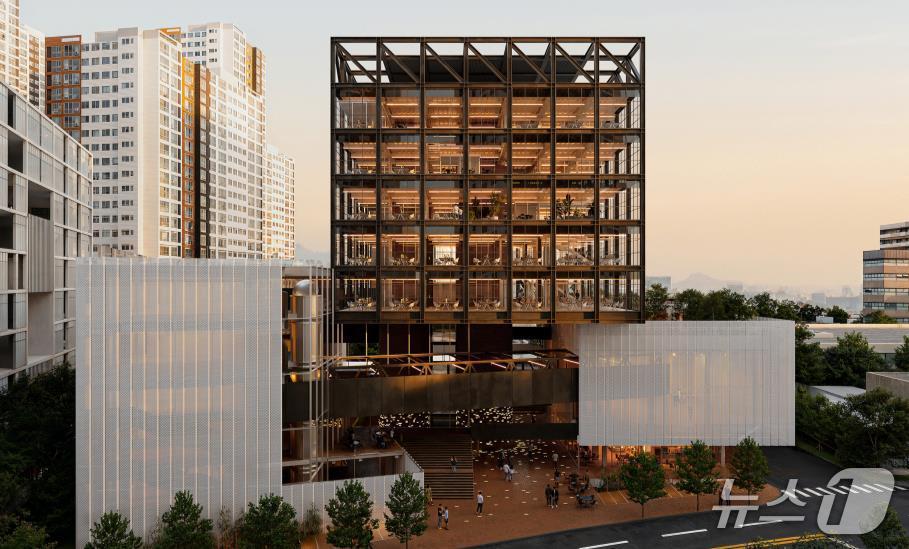 본문 이미지 - 서울창업허브 구로 신축사업 최종 당선작 건축학동건축사사무소 작품.(서울시 제공) 