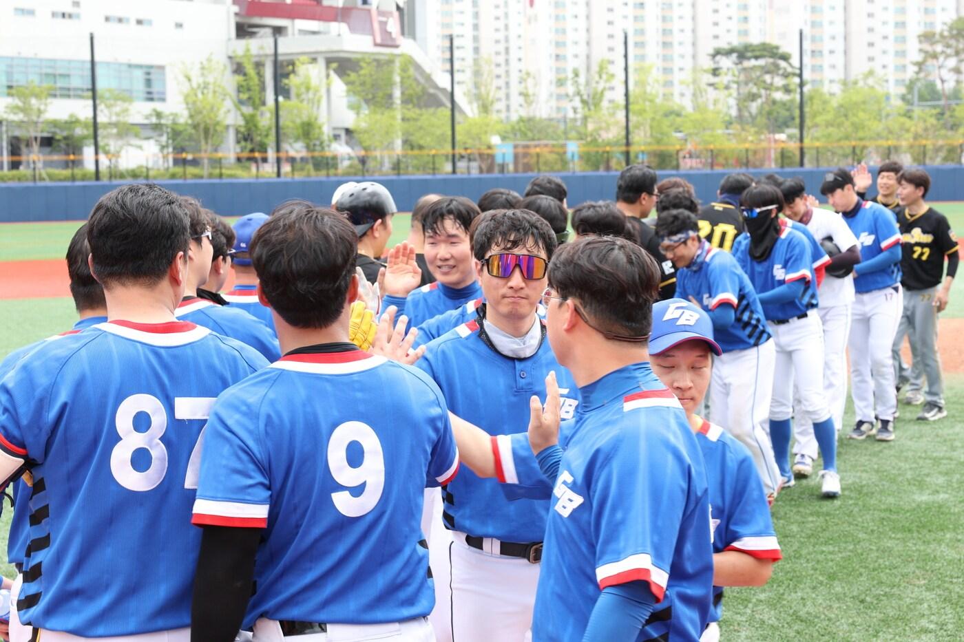 제7회 전국소방체전 야구종목 경기사진(소방청 제공)