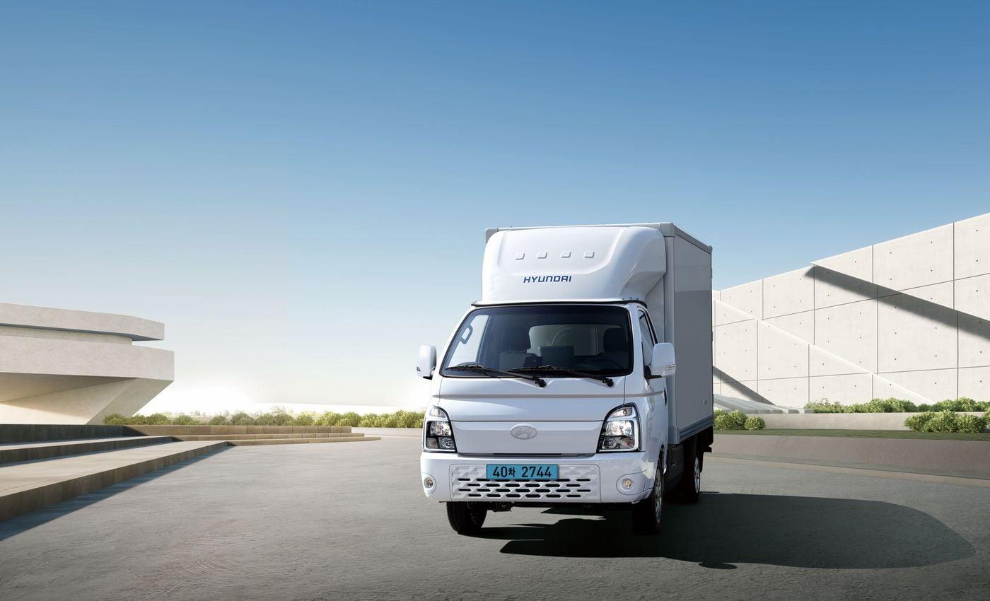 현대자동차가 12일 출시한 '2025 포터 II 일렉트릭 특장차' 하이내장탑차 모델<자료사진>(현대차 제공). 2025.06.12.