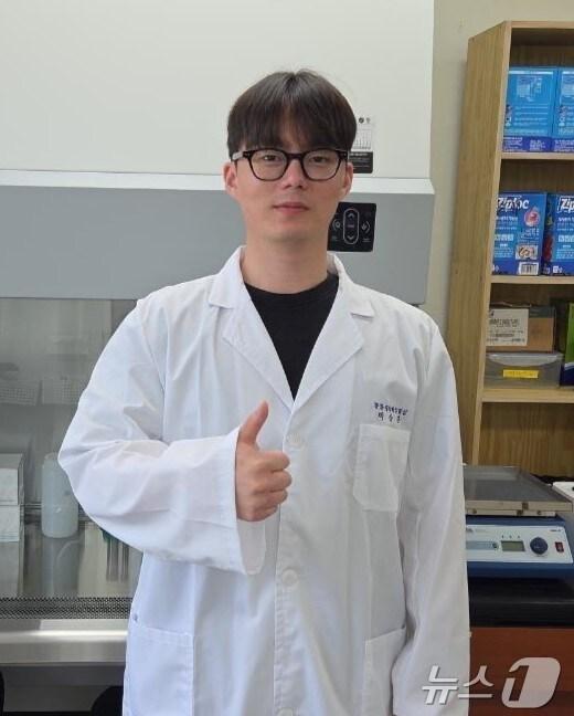 본문 이미지 - 국립경국대 대학원생 박상훈 씨가 대통령과학장학금 수혜자로 선정됐다.ⓒ News1 김대벽기자