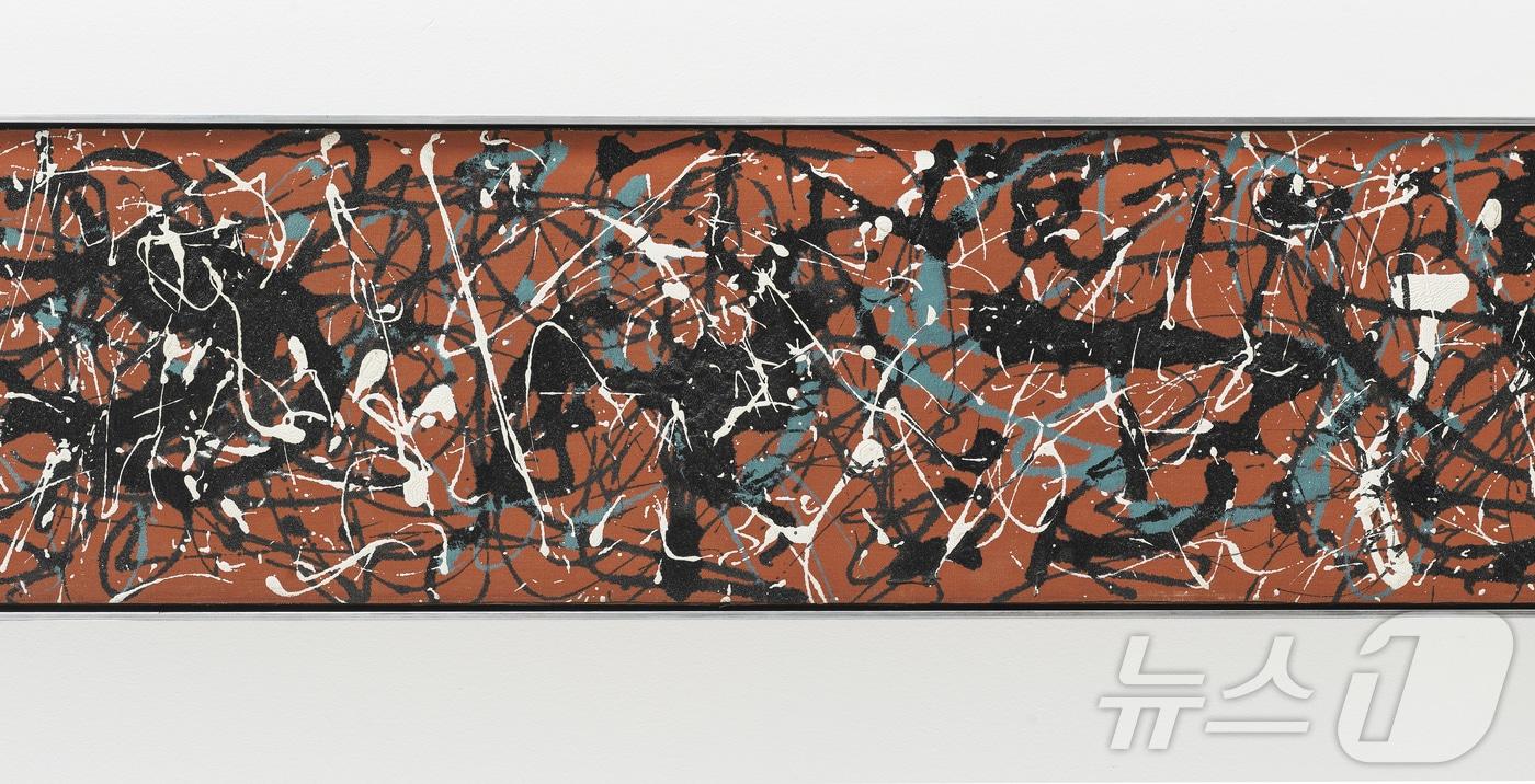 잭슨 폴록의 수평적 구조&#40;Jackson Pollock, Horizontal Composition, 1949&#41; &#40;ACC재단 제공. 재판매 및 DB금지&#41; /뉴스1 