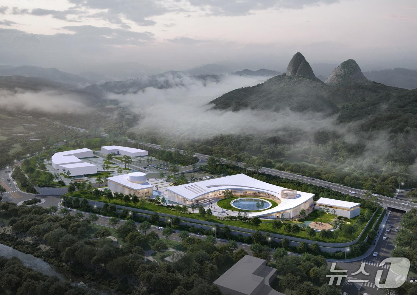 진안군 ‘홍삼한방산업 진흥지구’가 전북도의 농생명산업지구로 최종 지정돼 본격적인 사업화 단계에 돌입했다. 사진은 조감도.&#40;진안군제공. 재판매 및 DB금지&#41;2025.6.12/뉴스1