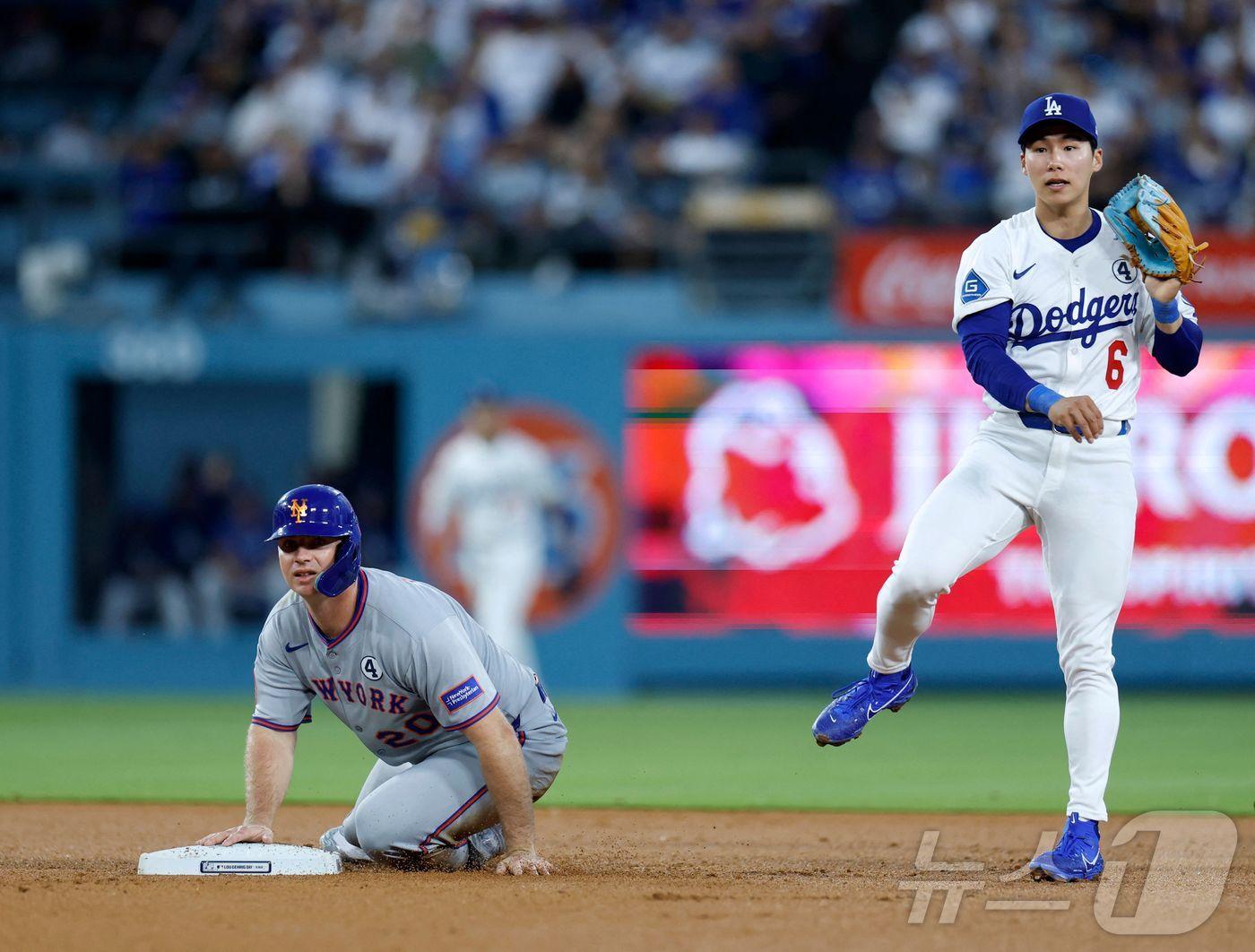 본문 이미지 - LA 다저스 김혜성(26). ⓒ AFP=뉴스1