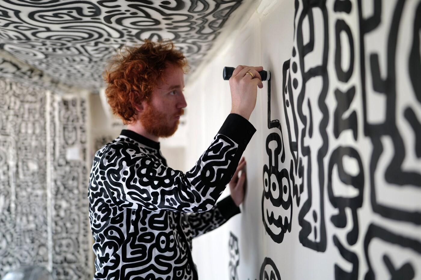 세계적인 예술가 '미스터 두들'.(세종시문화관광재단 제공. 재판매 및 DB금지)