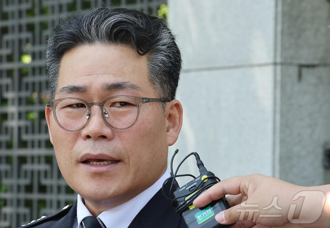 백해룡 경정(서울 강서경찰서 화곡지구대장) 2025.6.12/뉴스1 ⓒ News1 김진환 기자