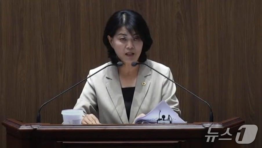 본문 이미지 - 국민의힘 이현숙 충남도의원. / 뉴스1 