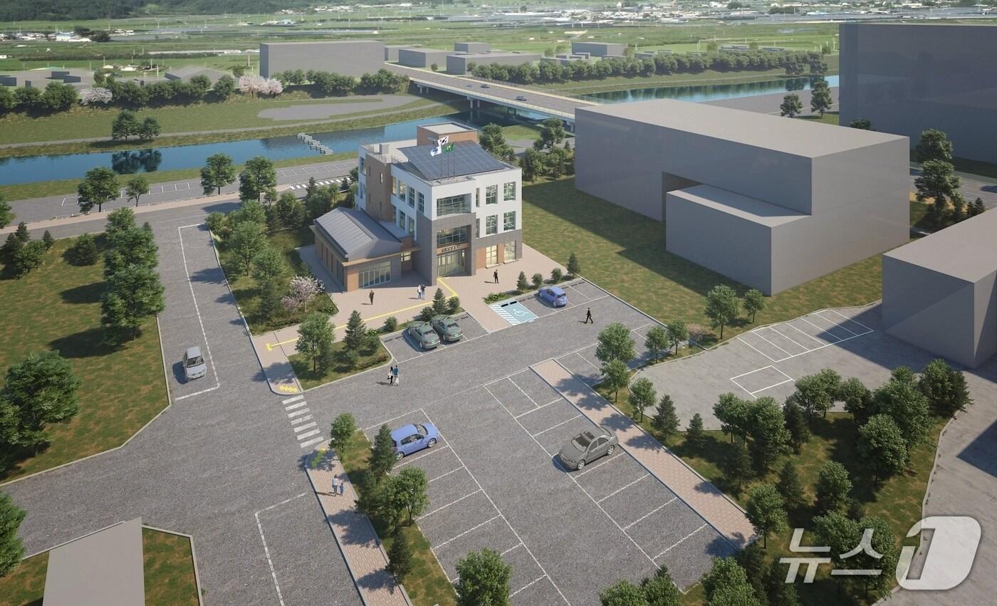 충북 진천군 보훈회관 조감도.(진천군 제공)/뉴스1