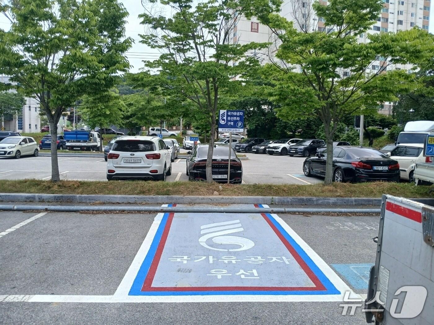 본문 이미지 - 고창군 ‘국가유공자 우선주차구역’ (고창군 제공, 재판매 및 DB금지)