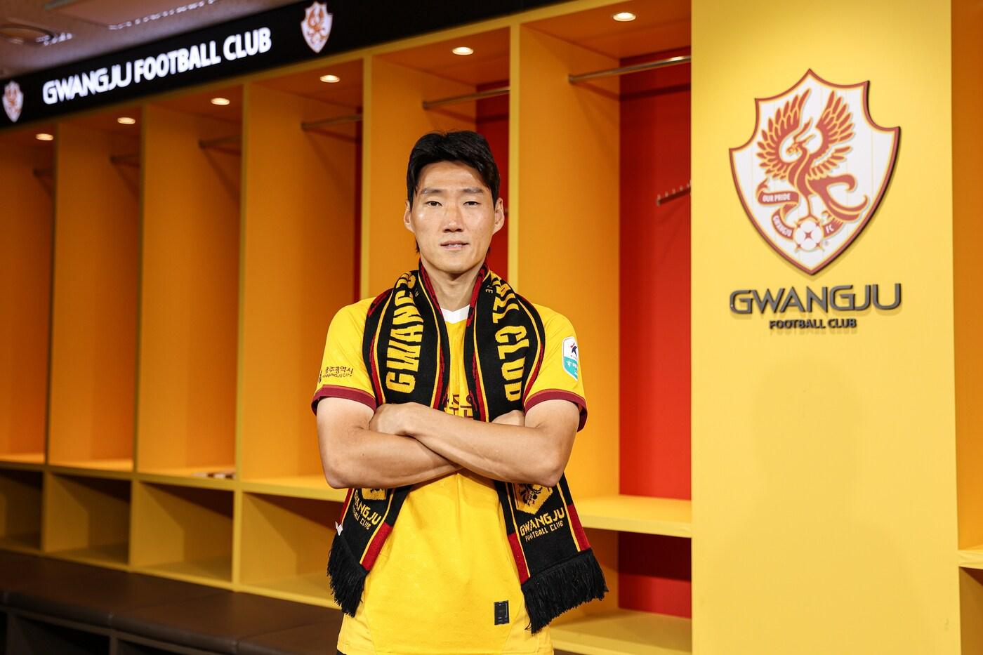  광주가 심상민을 임대 영입했다.(광주 제공)