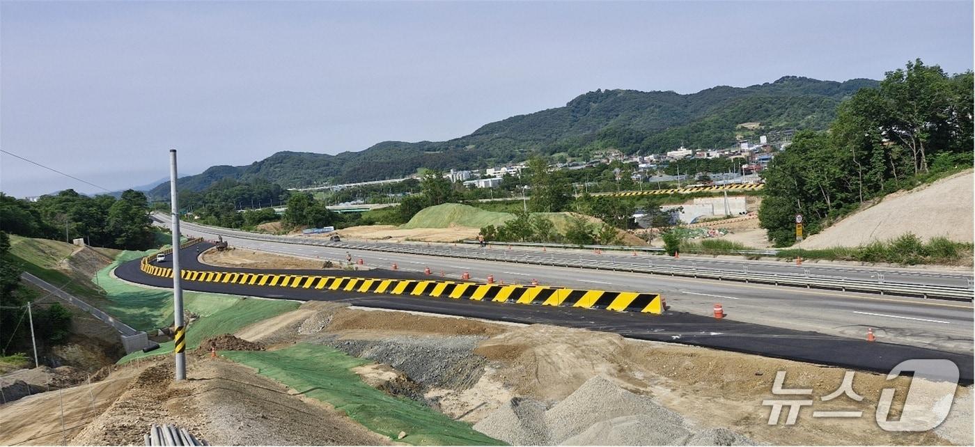 국도 3호선 연천IC 우회도로. (연천군 제공, 재판매 및 DB금지)