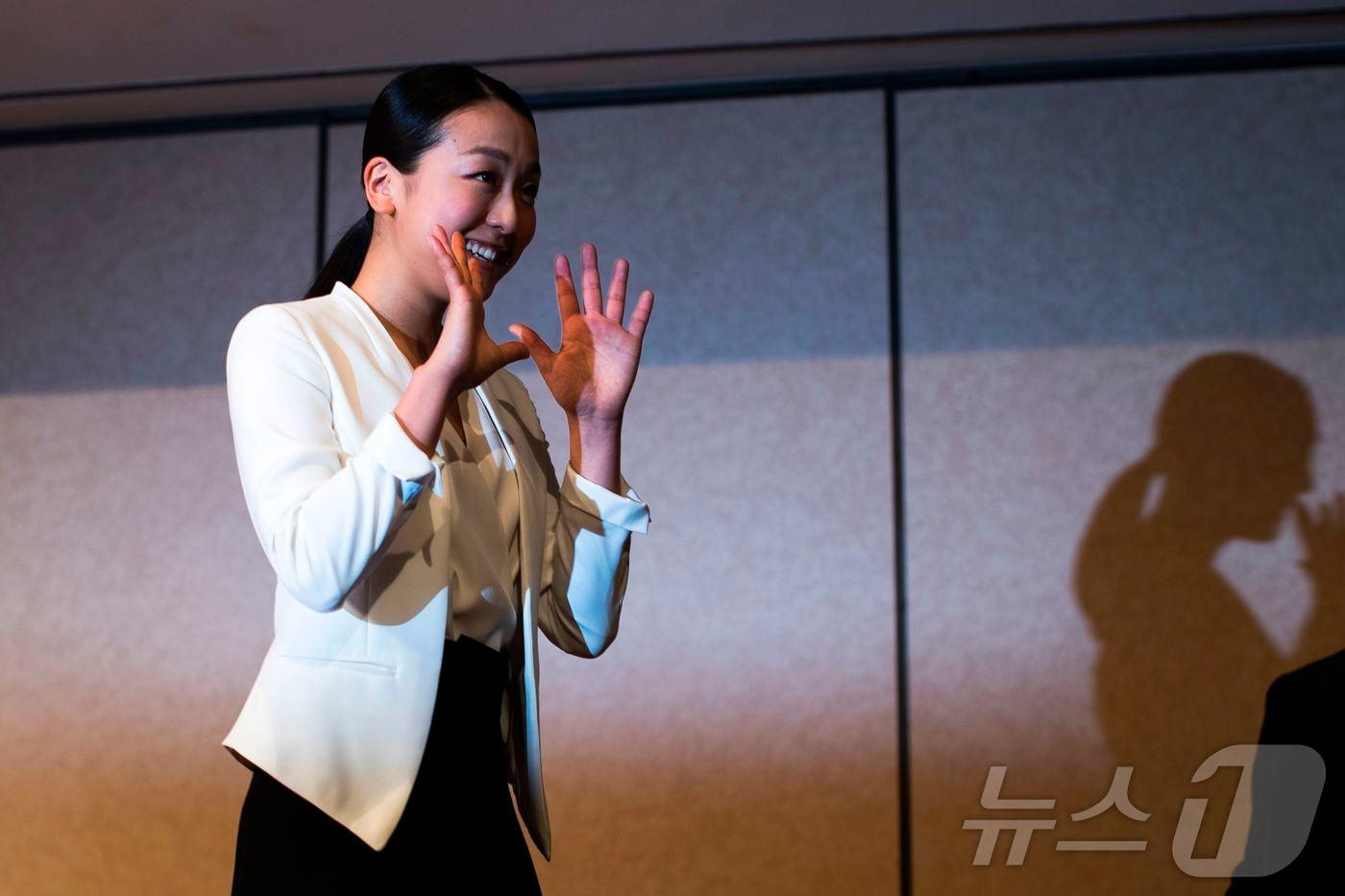 지도자로 새 출발하는 일본 피겨 국가대표 출신의 아사다 마오ⓒ AFP=뉴스1