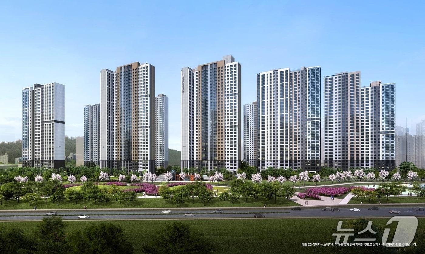 브레인시티 앤네이처 미래도 조감도 