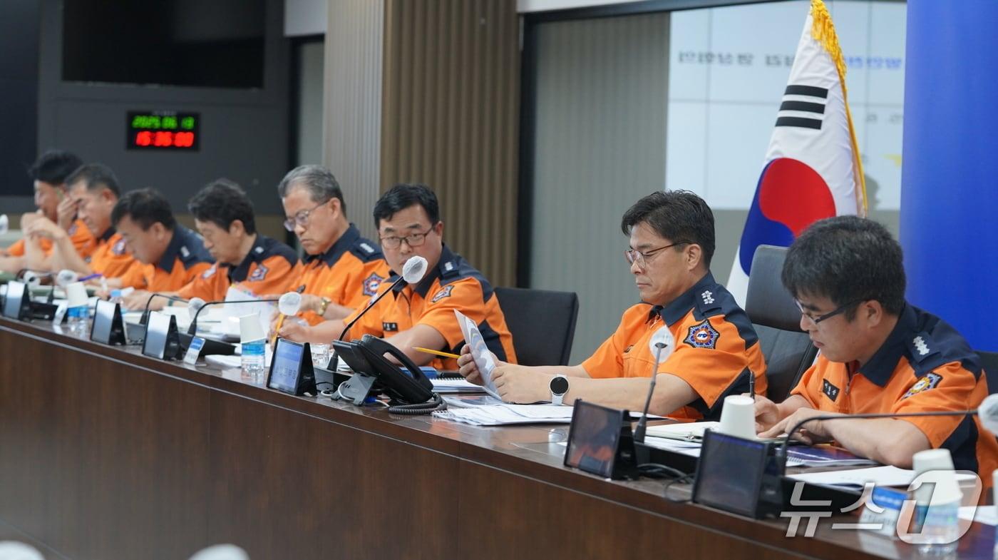 전남소방본부 지휘관 회의.(전남도 제공. 재판매 및 DB금지)2025.6.15/뉴스1