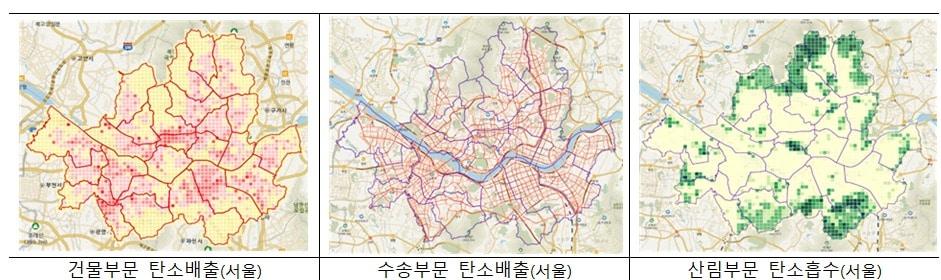 본문 이미지 - 국토교통부 탄소공간지도.(국토교통부 제공)