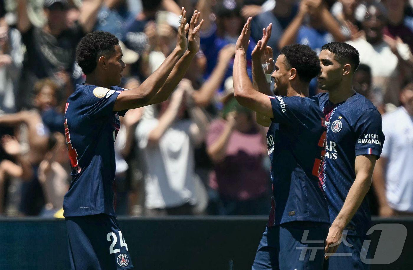 파리 생제르맹이 클럽월드컵 16강에 진출했다. ⓒ AFP=뉴스1