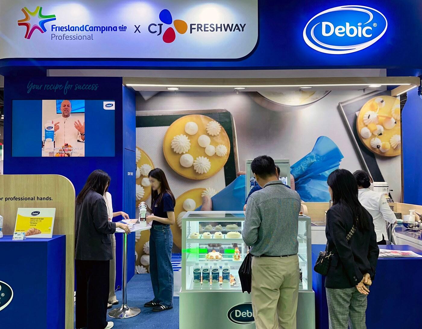 본문 이미지 - CJ프레시웨이 데빅 서울푸드 2025 참가 현장.(CJ프레시웨이 제공)