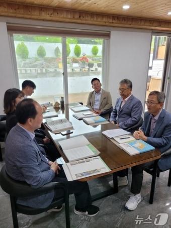 본문 이미지 - 강원지역 조달 기업 제품 활용 확대 합동 간담회.&#40;강원조달청 제공. 재판매 및 DB금지&#41;/뉴스1