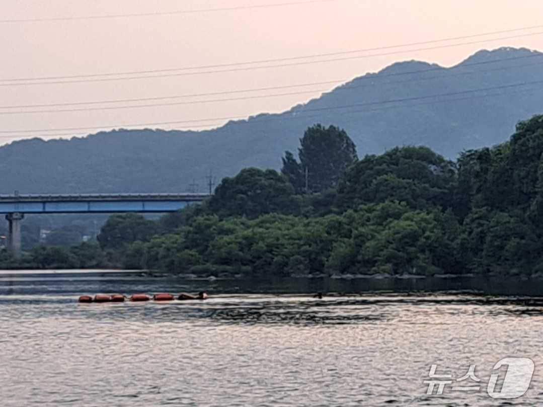 본문 이미지 - 강원 홍천군 북방면 하화계리 소재 홍천강. 자료 사진. (강원도소방본부 제공. 재판매 및 DB금지) 2025.6.16/뉴스1