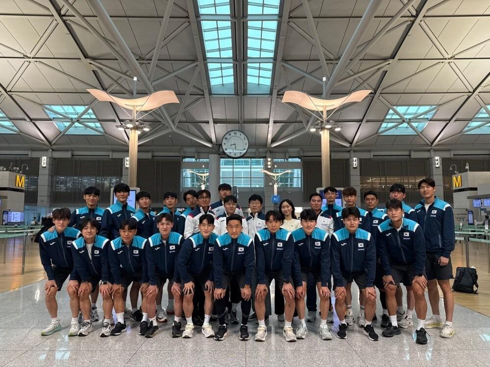 본문 이미지 - 한국 남자하키 대표팀(대한하키협회 제공)