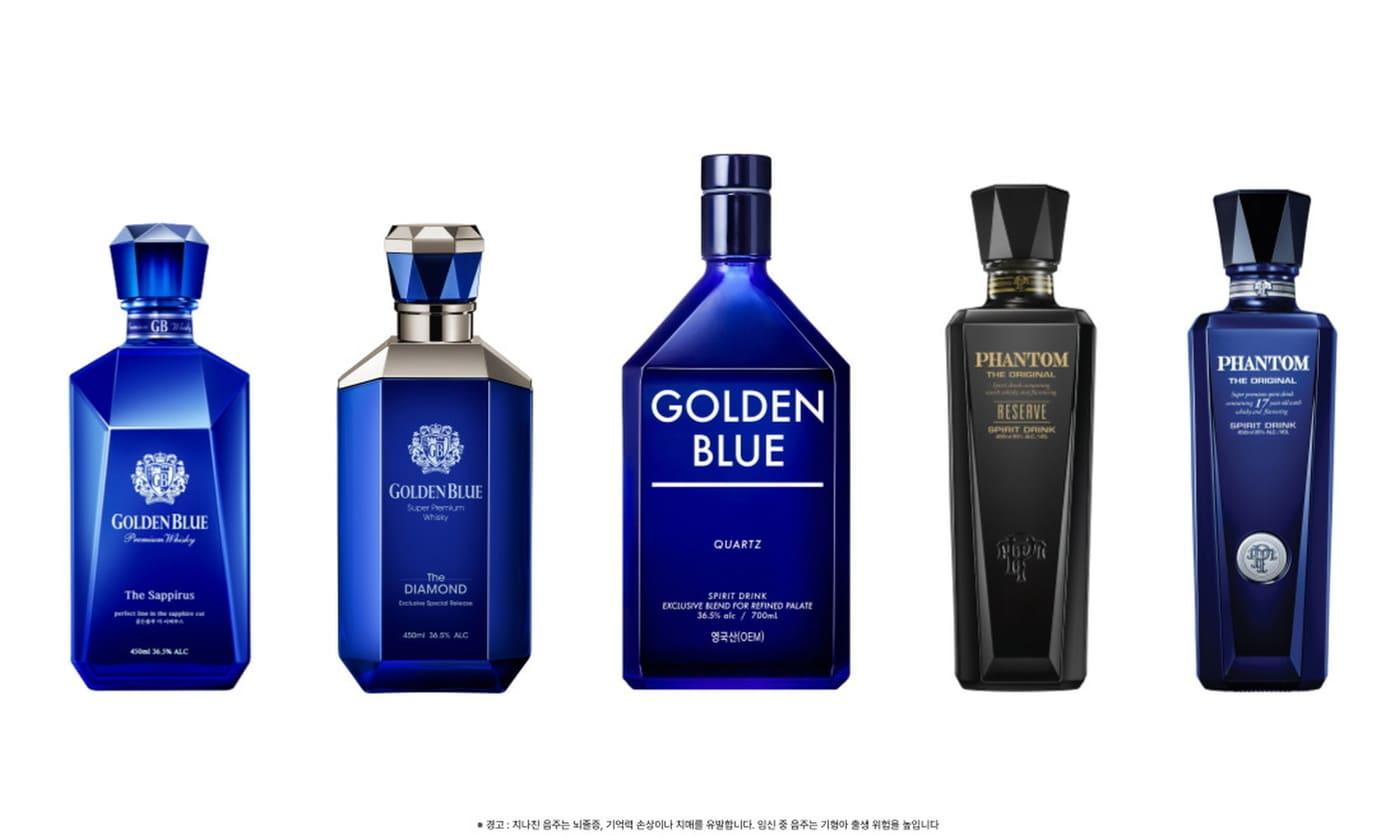 골든블루 '샌프란시스코 주류품평회'서 5개 제품 수상.(골든블루 제공)