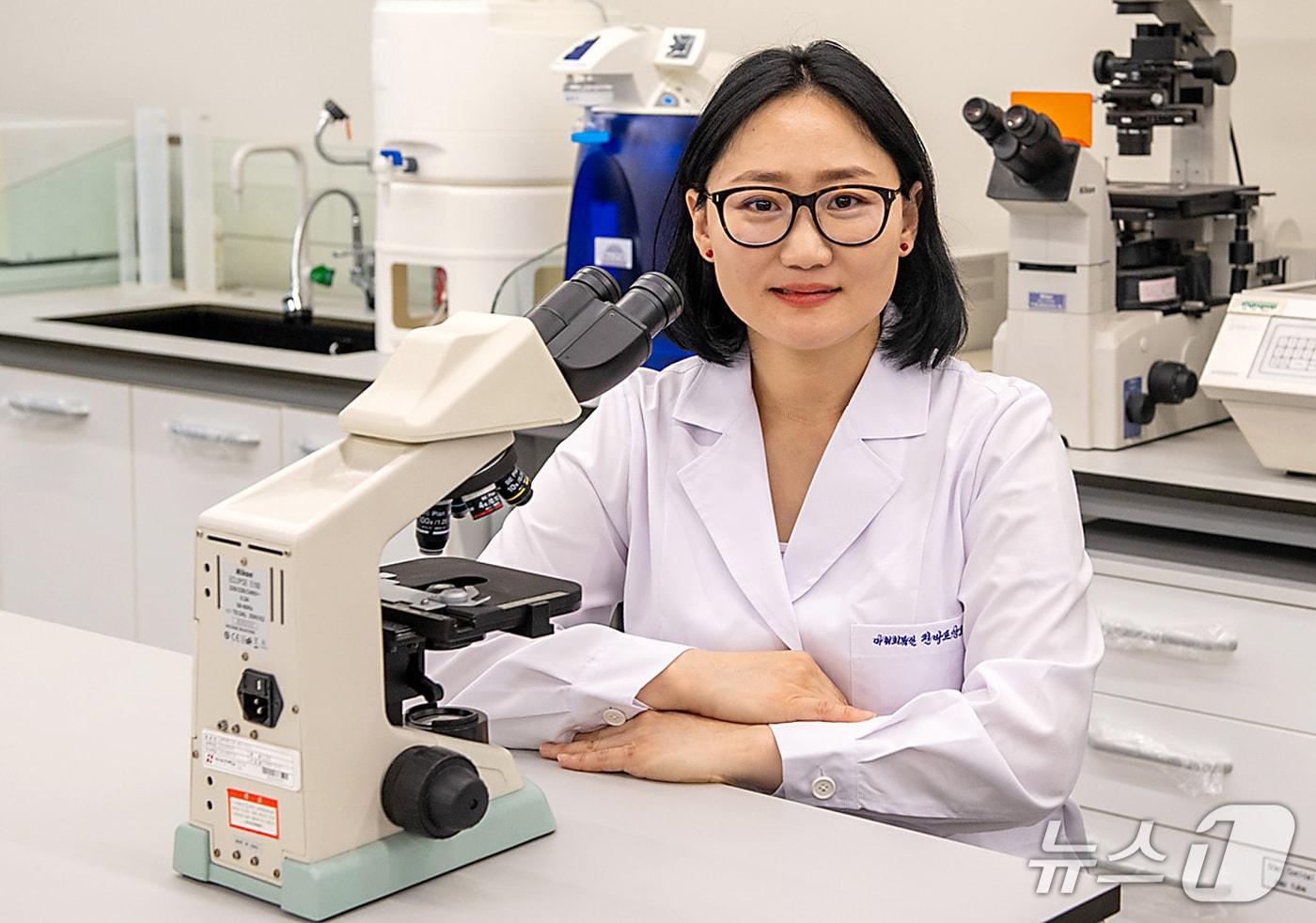 대구보건대 바이오진단임상병리전공에 재학 중인 몽골인 친바트 앙흐졸 씨. &#40;대구보건대 제공. 재판매 및 DB금지&#41;