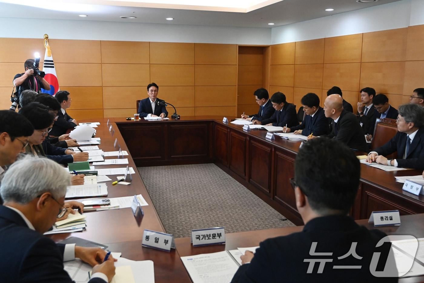 김민석 국무총리 후보자가 17일 오전  사회분야 부처 업무보고에서 모두발언을 하고 있다. (공동취재) 2025.6.17/뉴스1 ⓒ News1 임세영 기자