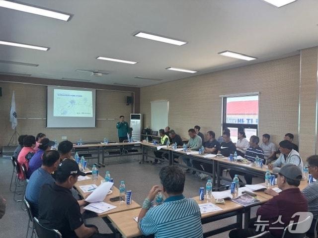본문 이미지 -  고창군 심원 하전권역 어촌신활력 사업 주민설명회&#40;고창군 제공, 재판매 및 DB금지&#41;