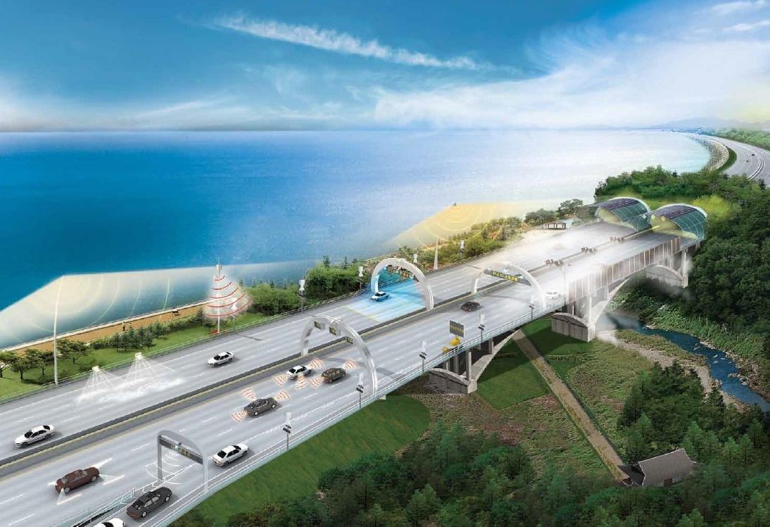 본문 이미지 - 한국도로공사 도로교통연구원 도로통합플랫폼 개념도.(한국도로공사 제공)